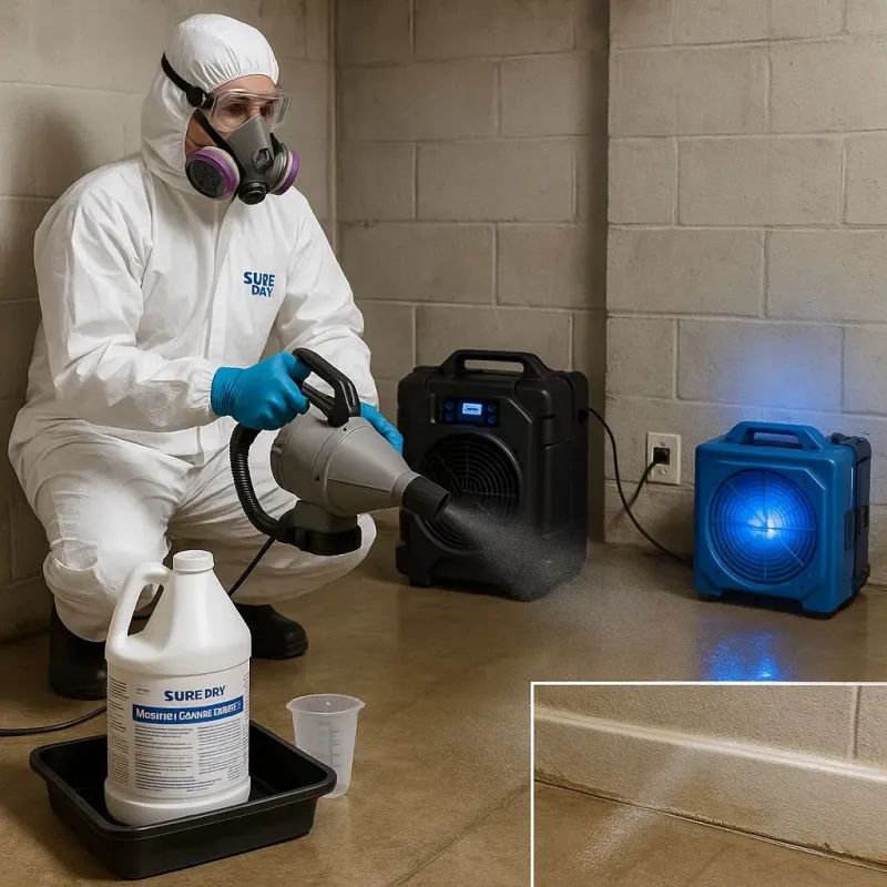 Sanitization and Odor Removal process in Chestertown, MD